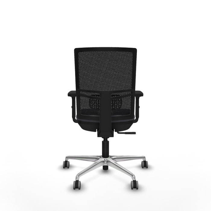 PIQUERAS Y CRESPO Silla de oficina Yunquera con mecanismo Sincro, Gris oscuro y Negro PIQUERAS Y CRESPO Silla de oficina Yunquera con mecanismo Sincro, Gris oscuro y Negro