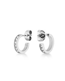 Rosefield Pendientes Small Hoop con Cristales JSHSCS-J250