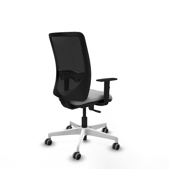 PIQUERAS Y CRESPO Silla de oficina Zulema con mecanismo Sincro, Gris claro y Negro PIQUERAS Y CRESPO Silla de oficina Zulema con mecanismo Sincro, Gris claro y Negro