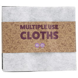 Day Juego De 10 Paños Multiuso Súper Absorbentes Y Duraderos Sin Pelusas Gris Y Negro Composición: 70% Poliéster 30% Viscosa