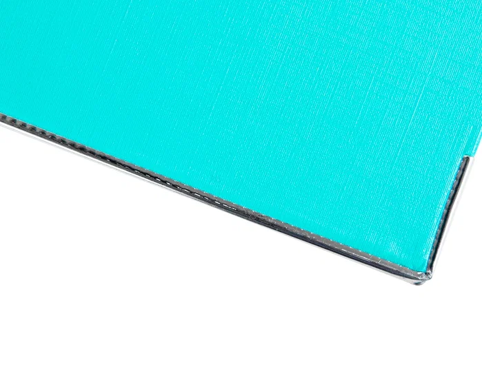 Liderpapel Archivador de Palanca Documenta Folio Forrado PVC Rado con Compresor Lomo 52 mm Verde Claro