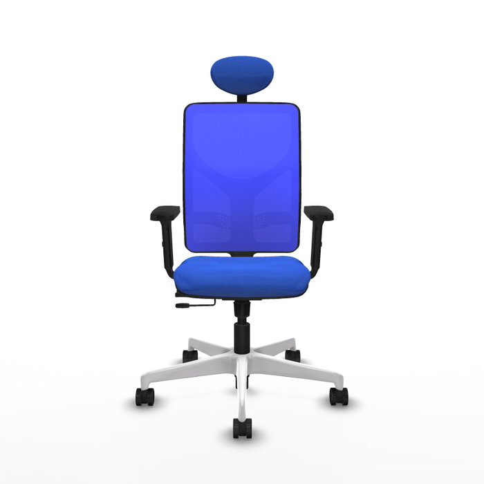 PIQUERAS Y CRESPO Silla de oficina Motilla Azul con mecanismo Sincro/Traslack PIQUERAS Y CRESPO Silla de oficina Motilla Azul con mecanismo Sincro/Traslack