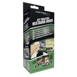 Abc Kit Toallitas Restaura Faros Motorkit CS48