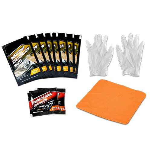 Abc Kit Toallitas Restaura Faros Motorkit CS48 Abc Kit Toallitas Restaura Faros Motorkit CS48