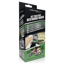 Abc MOT1004 Kit Toallitas Restaura Faros para 2 Faros de Coche