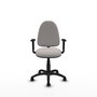 PIQUERAS Y CRESPO Silla de oficina Aýna Blanco con Brazos 1D