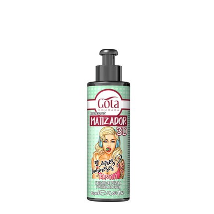 Gota Dourada Matizador 3D Pérola 120ml