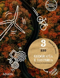 ANAYA, Geografía e Historia 3.º ESO (Operación Mundo) - Murcia - Burgos Alonso, Manuel