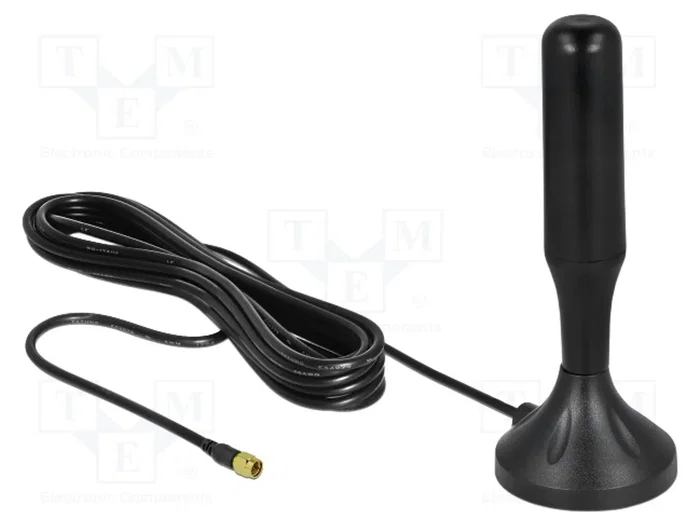 DeLOCK Antena LTE Omnidireccional con Conector SMA y Cable de 3 m