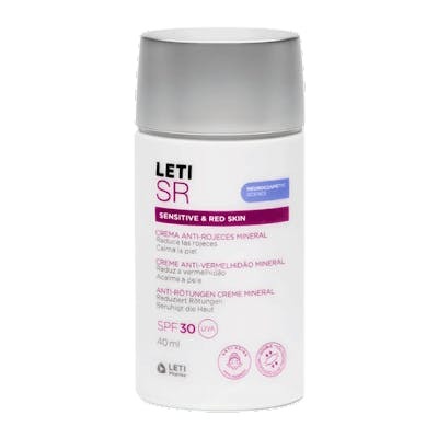 Leti Pharma LETISR Sensitive & Red Skin Crema Anti-rojeces Mineral SPF30 40 ml Leti Pharma LETISR Sensitive & Red Skin Crema Anti-rojeces Mineral SPF30 40 ml