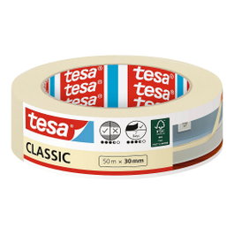 Tesa Classic Malerband 50m x 30mm chamois