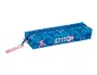 Safta Estuche Portatodo Escolar Rectangular con Goma Elástica 22 cm, Diseño Stitch & Lilo, 40x70x220 mm