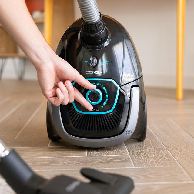 Cecotec Conga Powerbag 2500 Plus Aspiradora de tambor 850 W, Negro, 2,5 L Cecotec Conga Powerbag 2500 Plus Aspiradora de tambor 850 W, Negro, 2,5 L