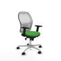PIQUERAS Y CRESPO Silla de oficina Jorquera Verde y Blanco
