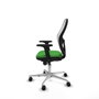 PIQUERAS Y CRESPO Silla de oficina Jorquera Verde y Blanco