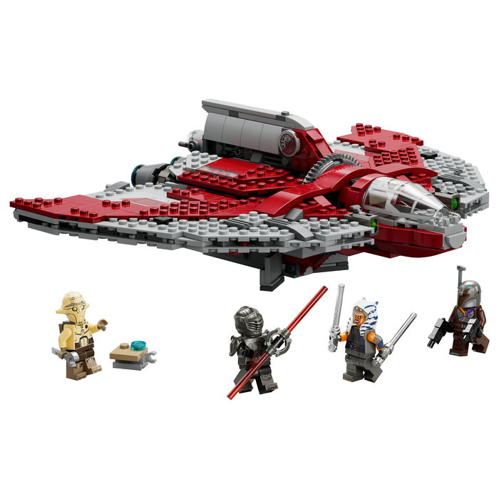 LEGO Star Wars Ahsoka Tano T-6 Jedi Shuttle 75362 Juego de Construcción 601 Piezas para Niños y Niñas 9+ Años