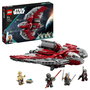 LEGO Star Wars Ahsoka Tano T-6 Jedi Shuttle 75362 Juego de Construcción 601 Piezas para Niños y Niñas 9+ Años