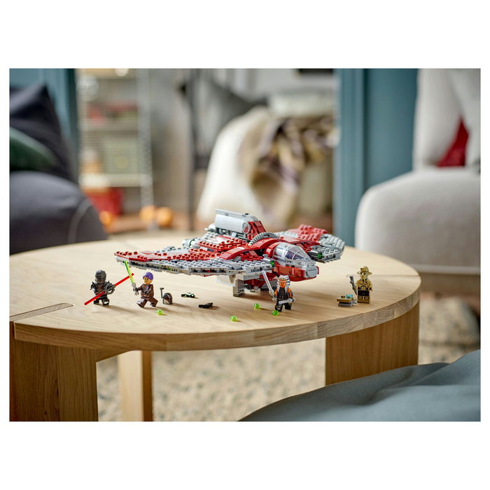 LEGO Star Wars Ahsoka Tano T-6 Jedi Shuttle 75362 Juego de Construcción 601 Piezas para Niños y Niñas 9+ Años