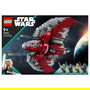 LEGO Star Wars Ahsoka Tano T-6 Jedi Shuttle 75362 Juego de Construcción 601 Piezas para Niños y Niñas 9+ Años