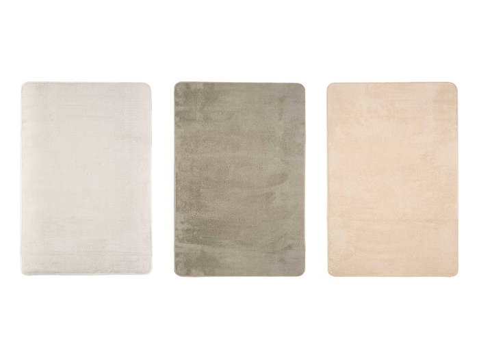 GIFTDECOR Alfombra de pelo corto surtido 3 colores 133x190cm