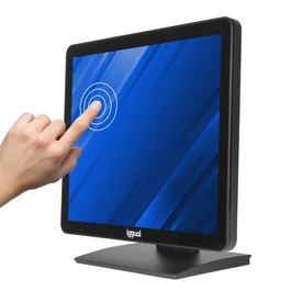Iggual MTL19X Monitor Táctil Capacitivo POS 19" (48.3 cm) 1280x1024 SXGA LCD 10 Puntos Táctiles, VGA, HDMI, USB, Negro