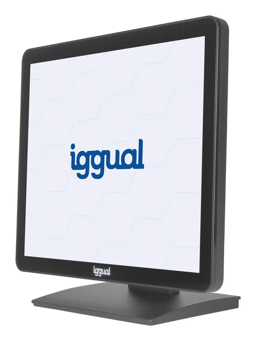 Iggual Monitor Táctil Capacitivo MTL19X 19" (48.3 cm) POS para Negocios, 1280x1024 SXGA, 10 Puntos Táctiles, VGA HDMI USB 2.0