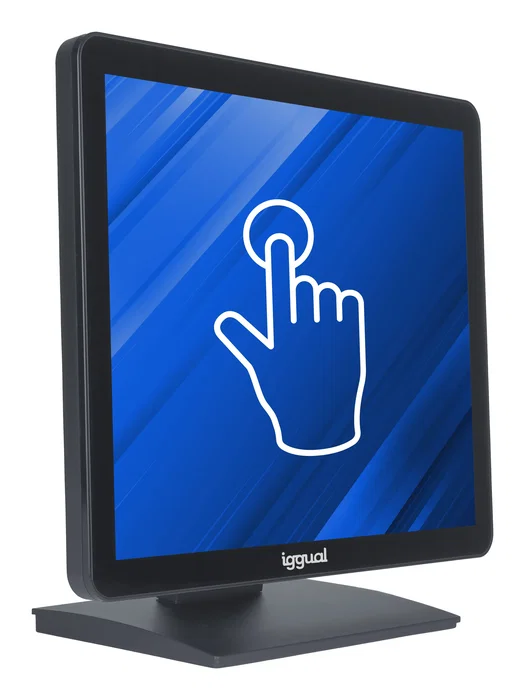 Iggual Monitor Táctil Capacitivo MTL19X 19" (48.3 cm) POS para Negocios, 1280x1024 SXGA, 10 Puntos Táctiles, VGA HDMI USB 2.0