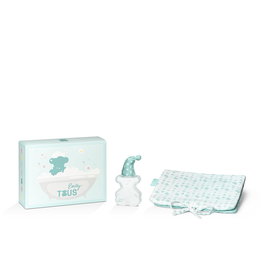 Tous Baby Tous Estuche Regalo 2 Piezas - Eau de Cologne Vaporizador 100 ml + Portatoallitas - Fragancia para Bebés y Familia