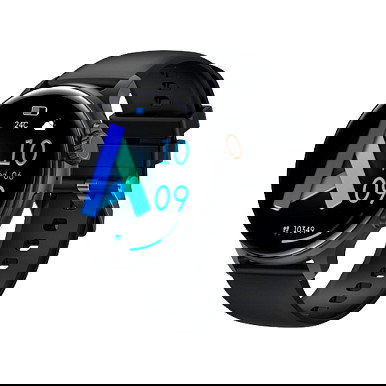 Emporia Watch Joy Negro - Reloj Inteligente, Pantalla AMOLED 1.43", Monitor Cardiaco, Oxímetro, 10 Días Batería, Bluetooth 5.0, Compatible Android e iOS