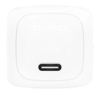 Belkin Boost Charge Cargador USB-C de 20 W PD PPS Blanco WCA009kqWH
