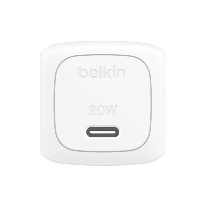 Belkin WCA009KQWH Cargador de Pared USB-C 20W Blanco