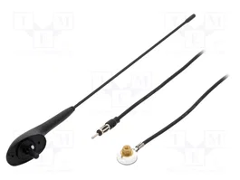 4CARMEDIA Antena de Techo Universal 0,45m AM/FM