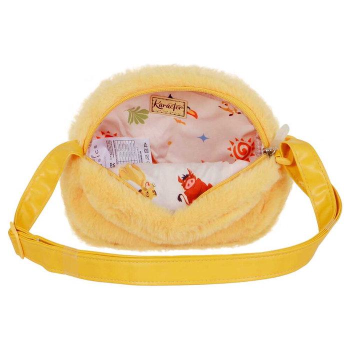 Karactermania Mini Bolso Bandolera Plush Sit El Rey León Amarillo Karactermania Mini Bolso Bandolera Plush Sit El Rey León Amarillo