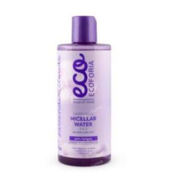 ECOFORIA Agua Micelar 3 En 1 300Ml Eco - Hidratación Intensiva con Ácido Hialurónico y Vitamina C, Limpia y Revitaliza la Piel