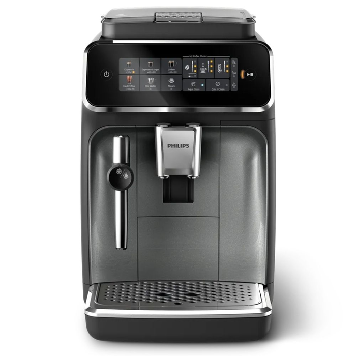 Philips Serie 3300 EP3329/70 Cafetera Superautomática, Color Plata/Negro