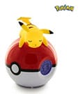 Pokémon despertador con luz Pokeball Pikachu 18 cm