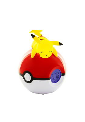 Teknofun Pokémon Despertador con luz Pokeball Pikachu