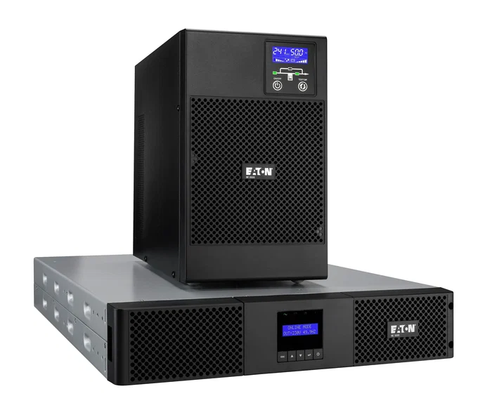 Eaton 9E3000IR UPS Doble Conversión 3 kVA 2700 W 7 Salidas AC