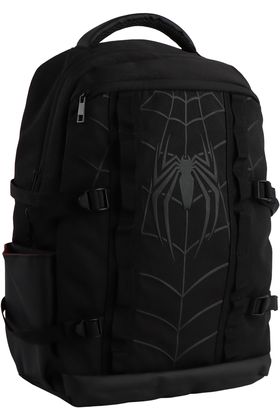 Cerdá Mochila Casual Técnica Spiderman Negra con Relieve Marvel