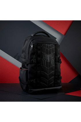 Cerdá Mochila Casual Técnica Spiderman Negra con Relieve Marvel