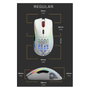 Glorious Model D RGB Blanco