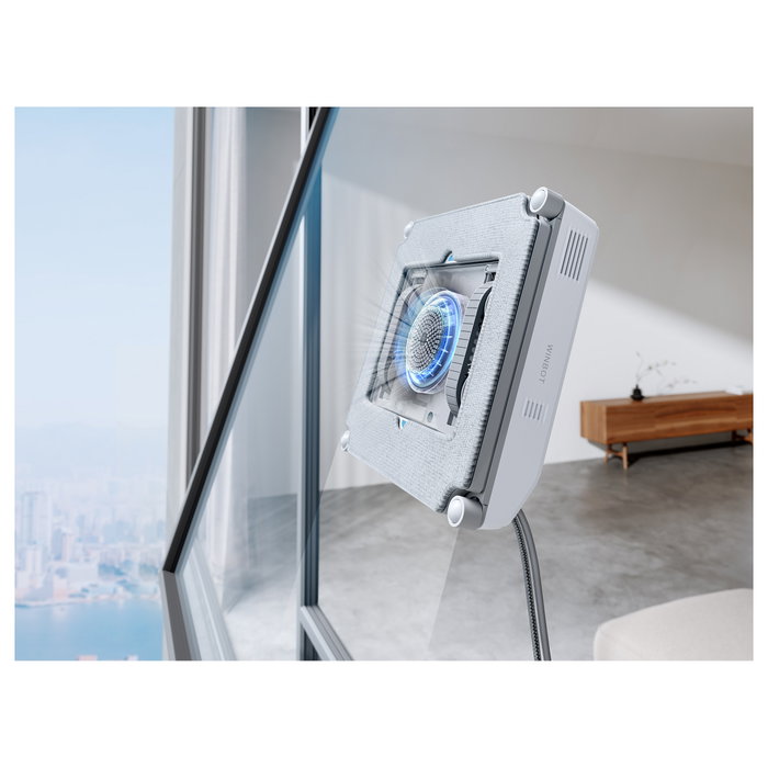 Ecovacs Winbot Mini Gris y Blanco