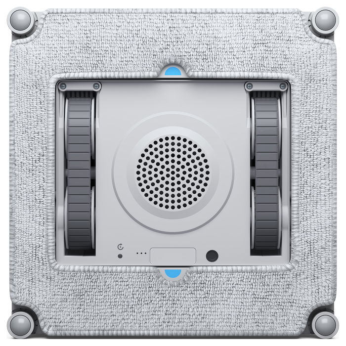 ECOVACS WINBOT Mini Robot Limpiacristales, Succión Universal 22x25 cm, Gris y Blanco, Batería de Ión-Litio, Nivel de Ruido 63 dB
