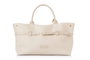 Lucky Bees Bolsa de Hombro Crema Cuero de Polivinilo Elegante Versátil Bolso de Moda