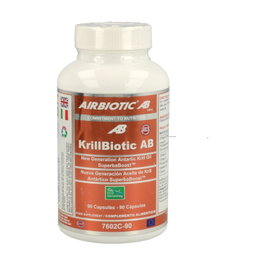 Airbiotic Krillbiotic Aceite de Krill con Omega 3 y Fosfolípidos 90 Cápsulas
