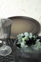 Hermia X00018267 Juego de 6 Platos de Gres Cerámico de 27 cm, Negro y Marrón