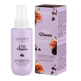 Bioearth Fig Choco Spray de niebla refrescante para cuerpo, cara y cabello 100 ml