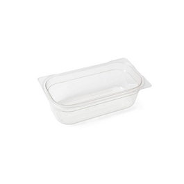 Rieber Cubeta de Policarbonato GN 1/3-100 para Almacenaje y Transporte, Capacidad 3.3 Litros