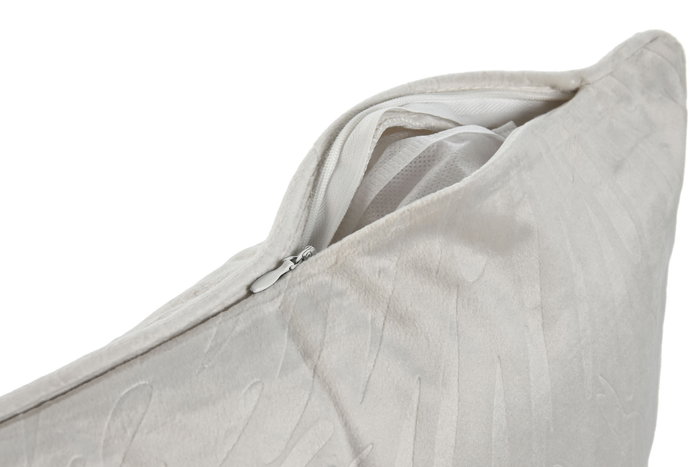 DKD Home Decor Cojin Urban Marfil 8 x 45 x 45 cm (2 Unidades) Colección Stars Jaquard Polyester