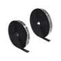 DeLOCK Cinta de gancho y bucle autoadhesiva 15 m x 25 mm negra